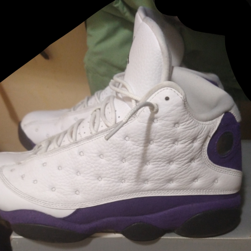 COPY - Laker/Court Purple 13s size 12